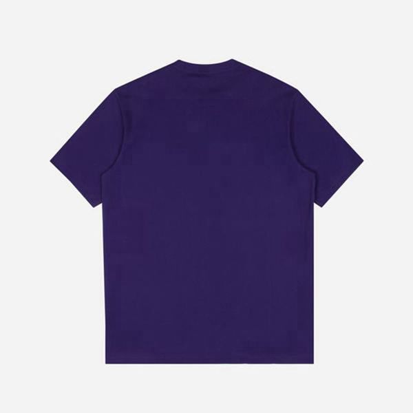 Fila 3D Logo S/S Men's T-Shirts - Purple,NZ 895-67982